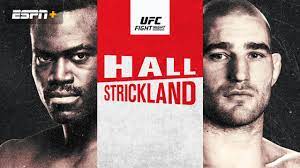 UFC Fight Night Hall Vs Strickland Predictions