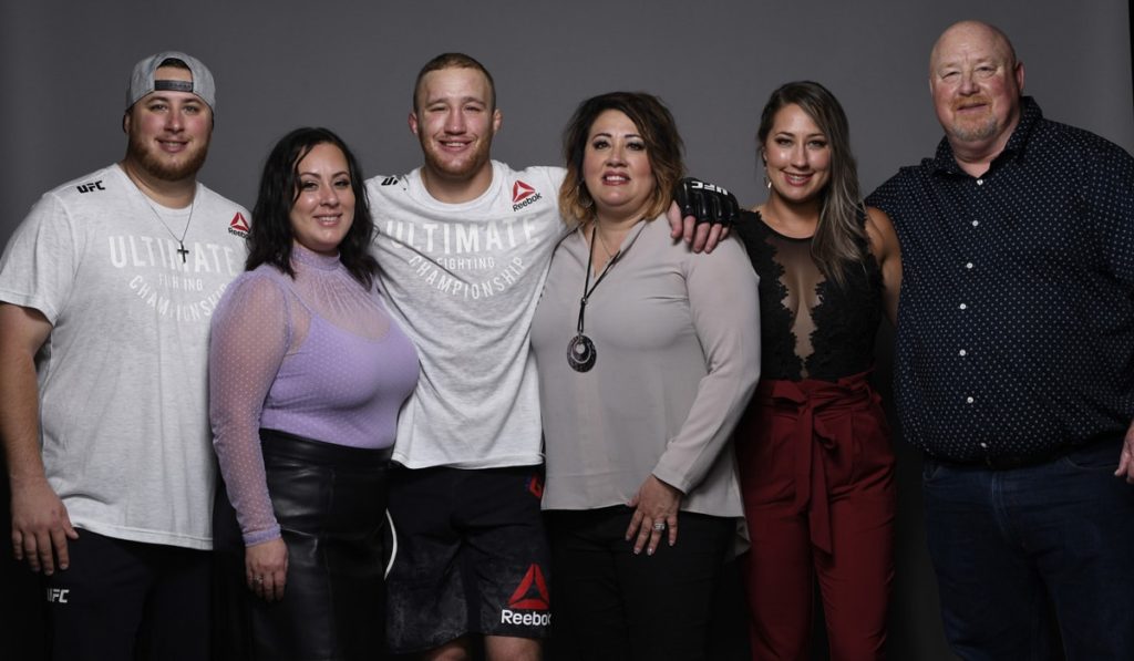 justin gaethje wife and family