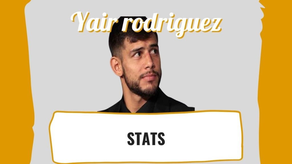 Yair Rodriguez Stats