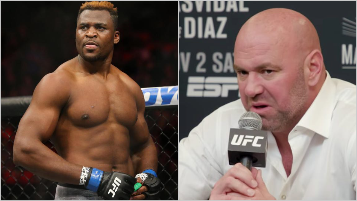 Francis Ngannou's dispute with Dana White and UFC officials