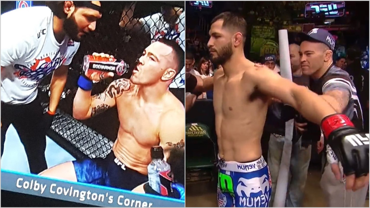Jorge Masvidal and Colby Covington when they were friends