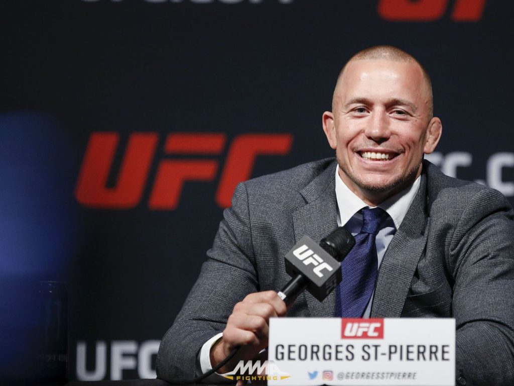 George St-Pierre Talks About UFC 275