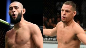 Number three ranked welterweight Khamzat Chimaev has once again teased Nate Diaz in his recent tweet.