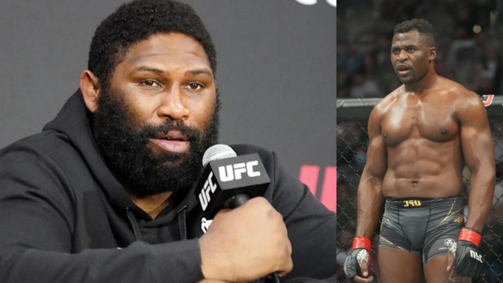 curtis blaydes advise to francis ngannou boxing bout withtyson fury