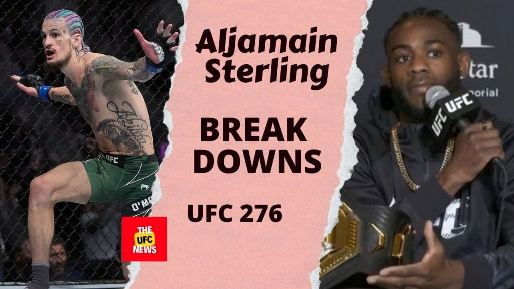 Aljamain Sterling reacts to O’Malley accusing Munhoz of wanting a way out
